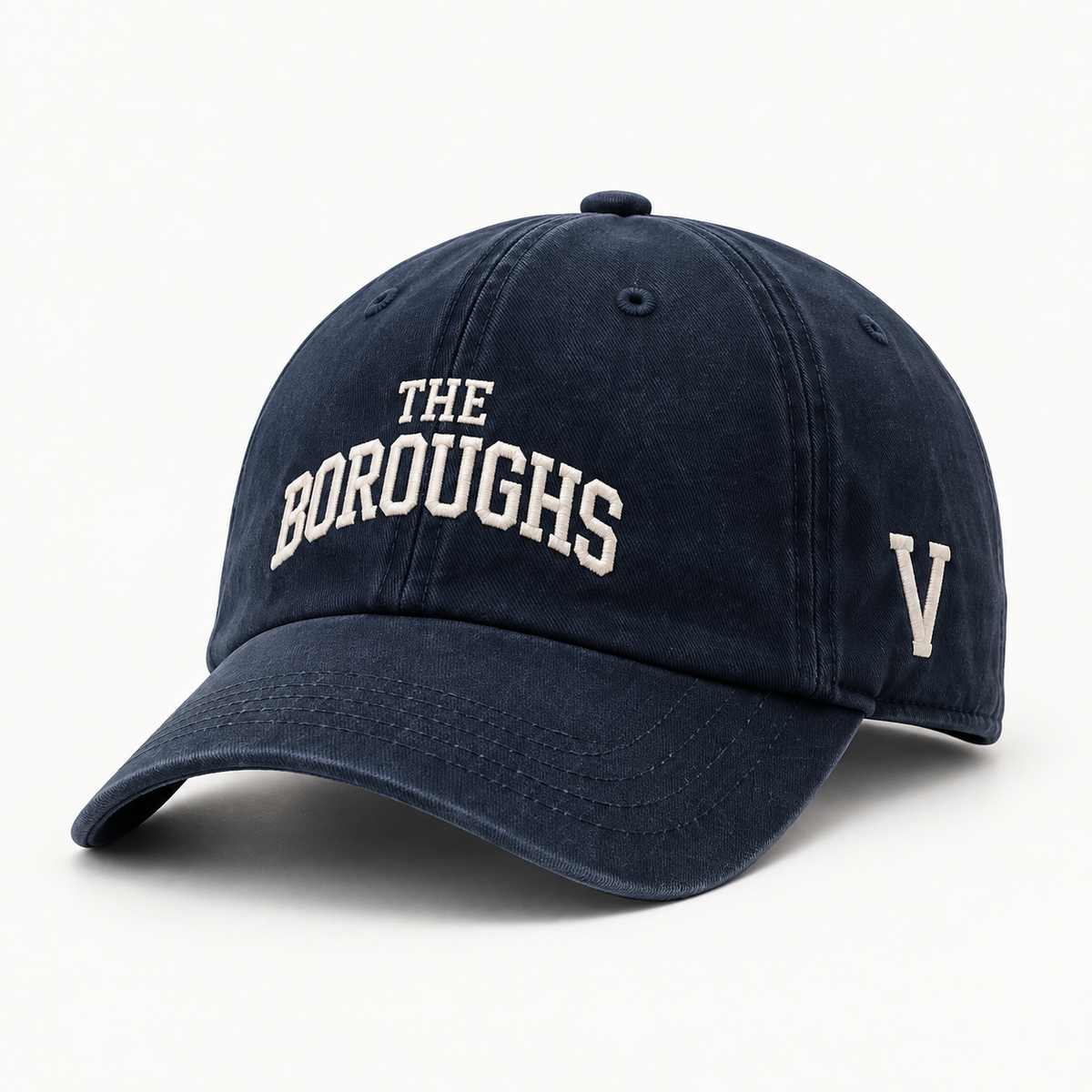 Brooklyn Cap — Washed Navy